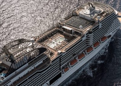 MSC Meraviglia von Oben