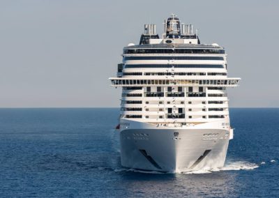 MSC Meraviglia Frontansicht