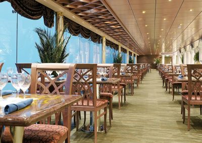 restaurant an Bord der MSC Musica