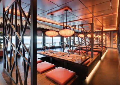 Restaurant der MSC Seaside