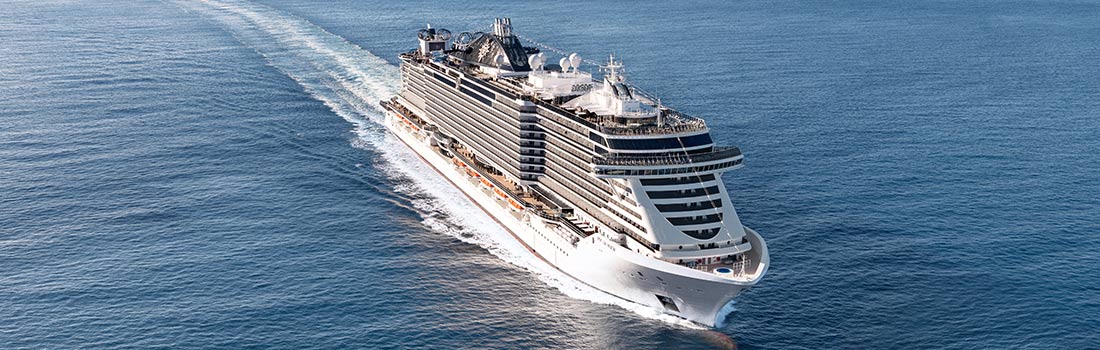 MSC Seaview von vorne