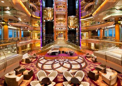 Rhapsody of the Seas atrium