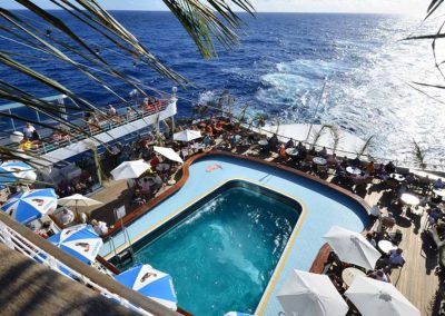 Pooldeck der MSA Albatros