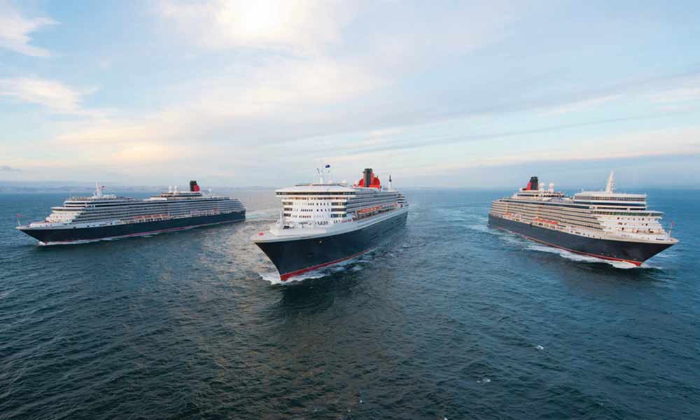 Die Flotte von Cunard hat bei den Kreuzfahrten 2020 ein tolles Angebot.